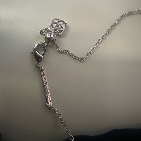 Kendra Scott Sierra Silver Star Crystal Strand Necklace - Picture 5 of 6